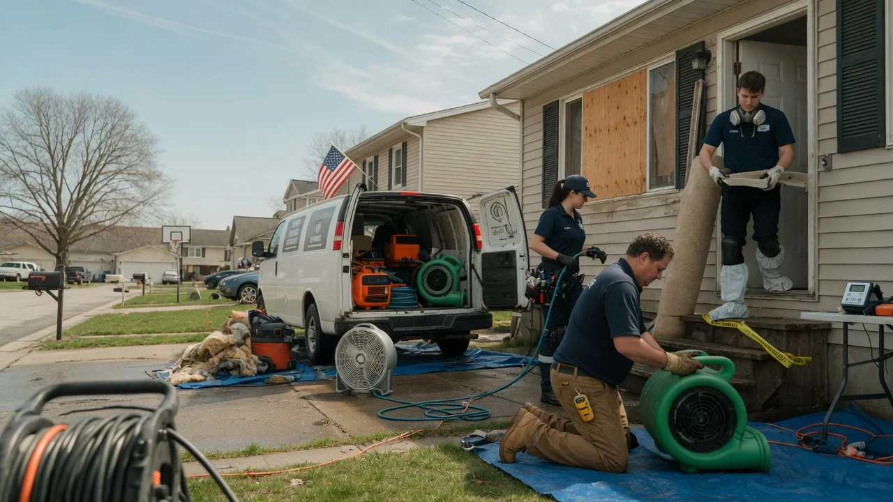 Water Damage Restoration in Lyndon, IL near me